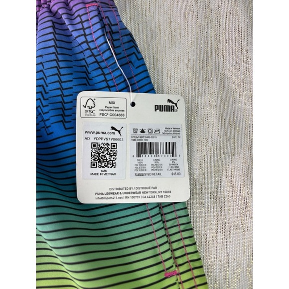 NWT  puma, swim trunks, size medium - Picture 3 of 4